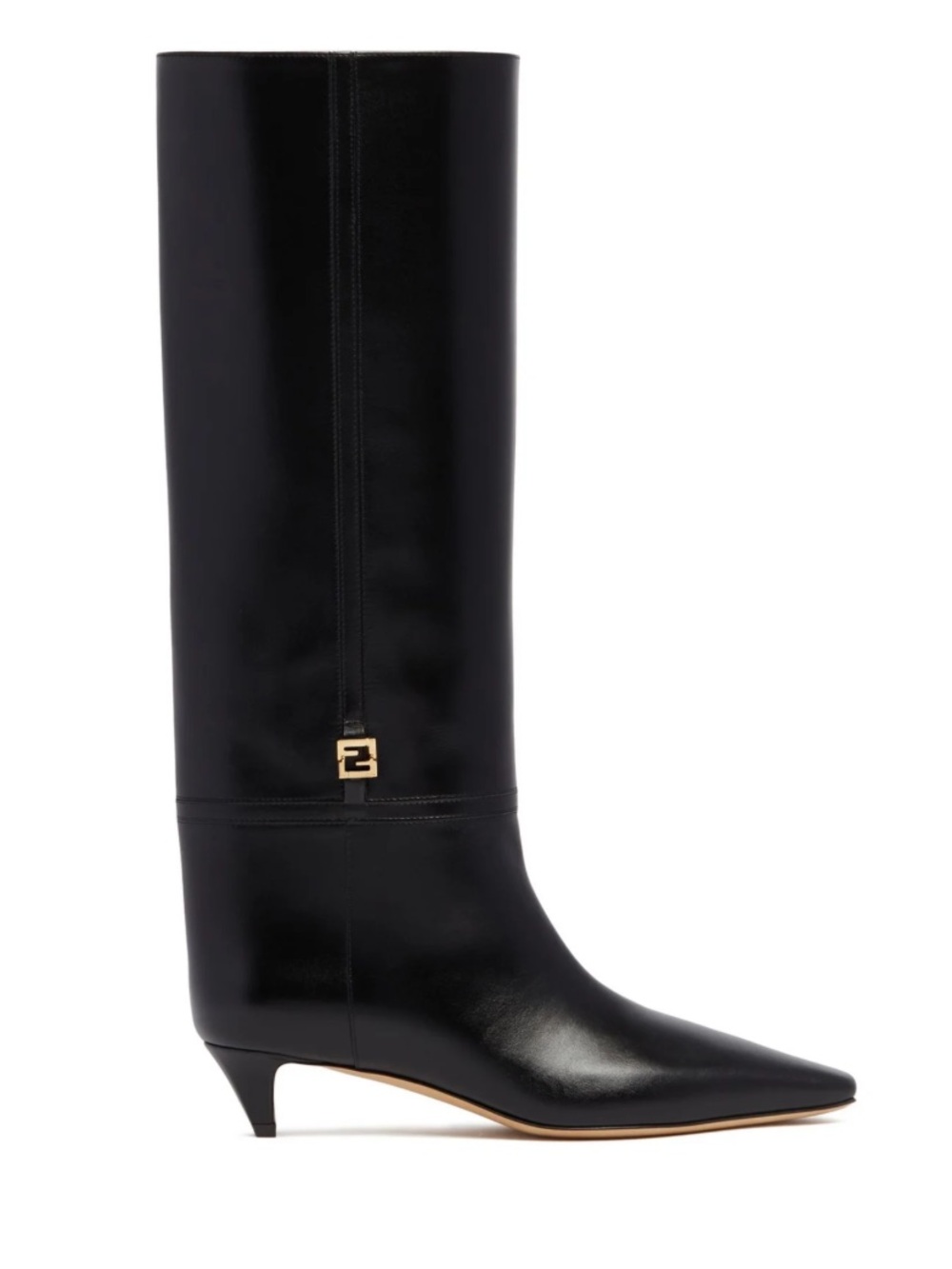 Fendi FFold Low Heeled Boots